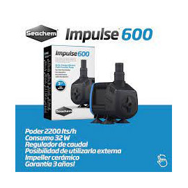 Seachem Bomba Impulse 600. 2.200l/h. 2m