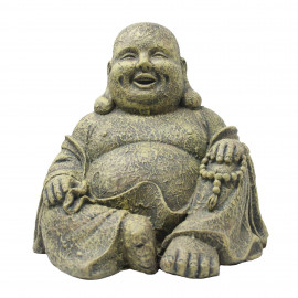 Ornamento Buda sonriente ICA 16x15x15.5