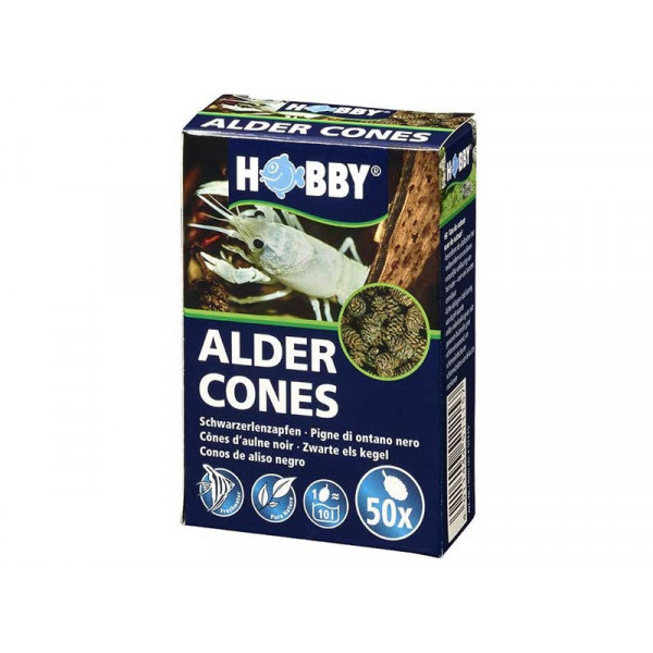 Piñas de aliso (Alder cones) 50 und (51115)