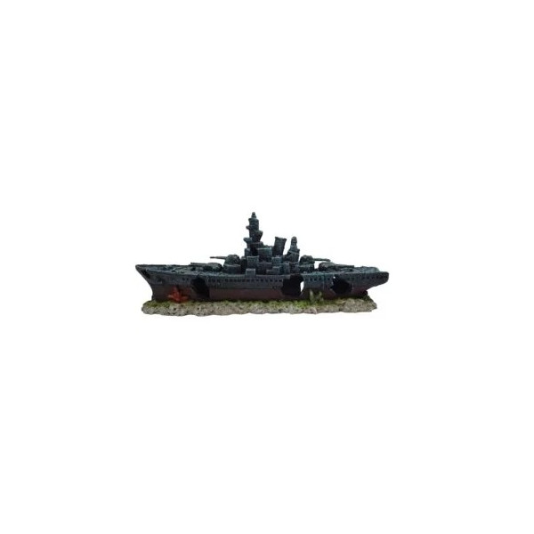 Barco de Guerra 48x10x19 cm