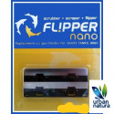 Cuchilla de recambio acero inoxidable nano flipper 2 uni.