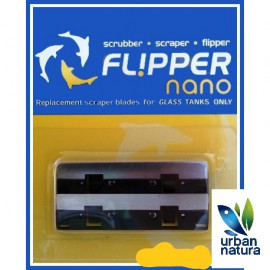 Ganiveta recanvi acer inoxidable nano flipper (2 uni)