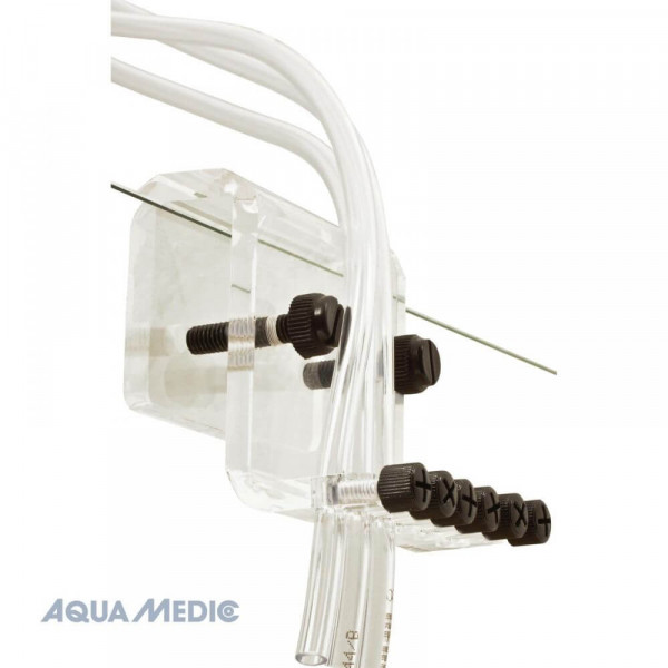 Aquamedic 6 tube dossing pump acrilic holder 410.37 Soporte 6 tubos AquaMedic