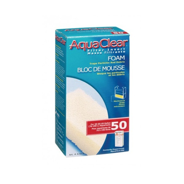 Foamex PARA FILTRO MOCHILA AQUACLEAR 50