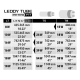 Leddy tube retrofit plant D&N 30/39w (14 w Led)