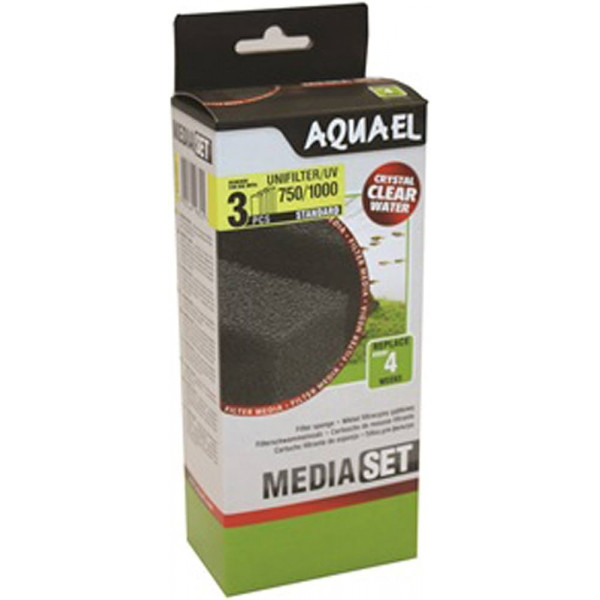 AQUAEL RECAMBIO SPONGE UNIFILTER 750/1000 (3und.)