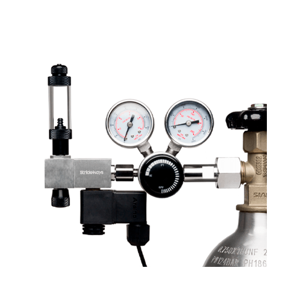 Strideways PRO CO2 Regulator Plus - Dual Stage