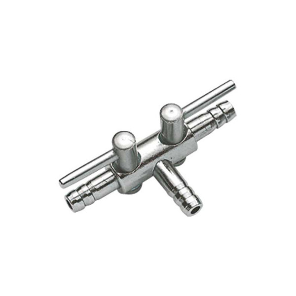 Hobby 63340 VALVULA DE AIRE METALICA 4/6, 2 VIAS
