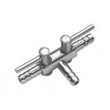 Hobby 63340 VALVULA DE AIRE METALICA 4/6, 2 VIAS