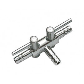 Hobby 63340 VALVULA DE AIRE METALICA 4/6, 2 VIAS