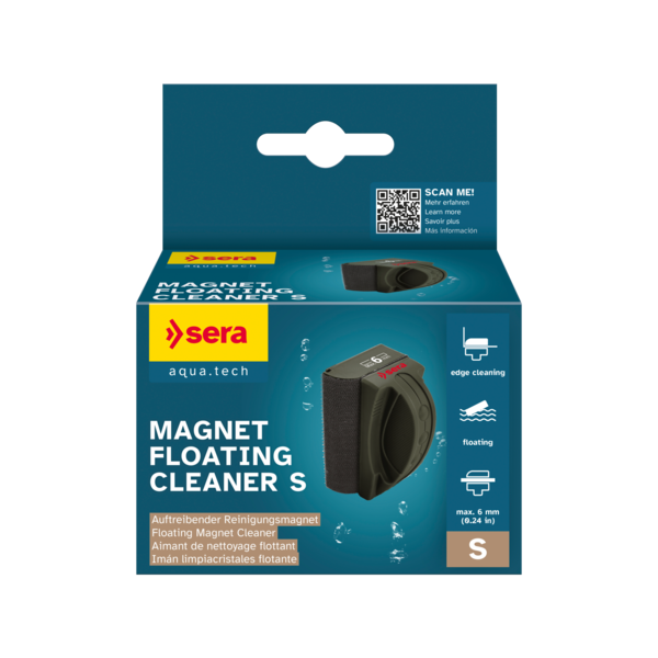 sera Magnet Cleaner Floating S 6 mm Glass