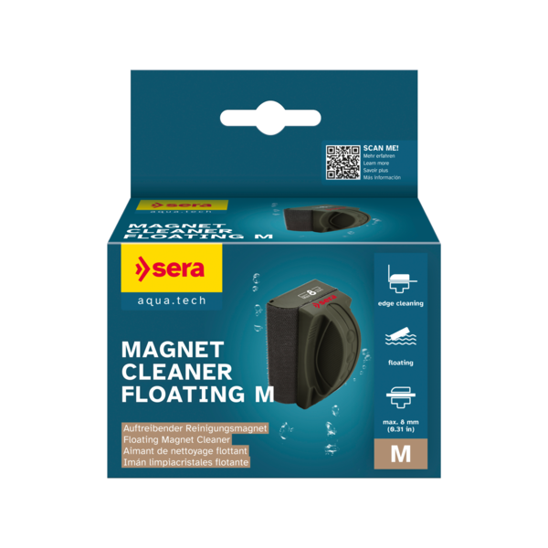 sera Magnet Cleaner Floating S 6 mm Glass