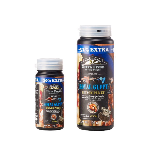 Pellet Premium Royal Guppy 120 mL Ultra fresh Azoo