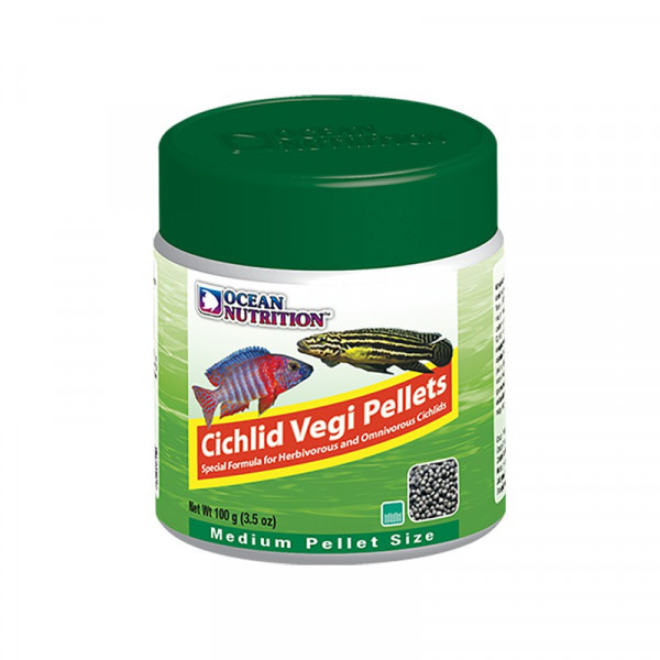 Cichlid Vegi Pellets 100g