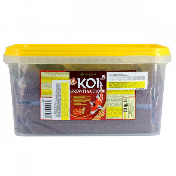 Koi and Growth Pellets S 5L Tropical 45217