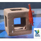 cubo ceramica para gambas 2x2 cm