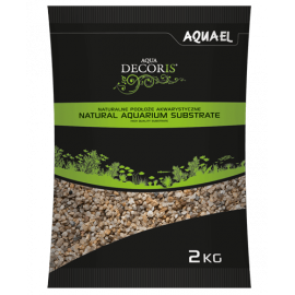 Aquael Grava Natural Fina 1.4-2 mm 2kg