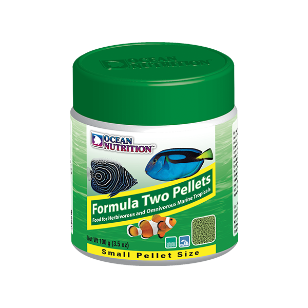 FORMULA TWO MARINE PELLET SMALL FOODS 100 G