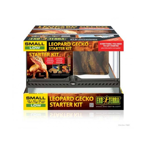 KIT DE INICIO TERRARIO EXO TERRA Geko Leopardo