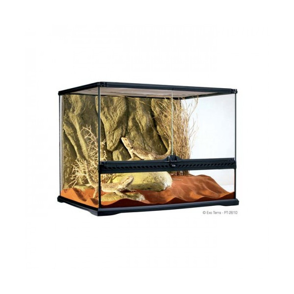 TERRARIOS CRISTAL EXO TERRA Med. Wide 60X45X45cm