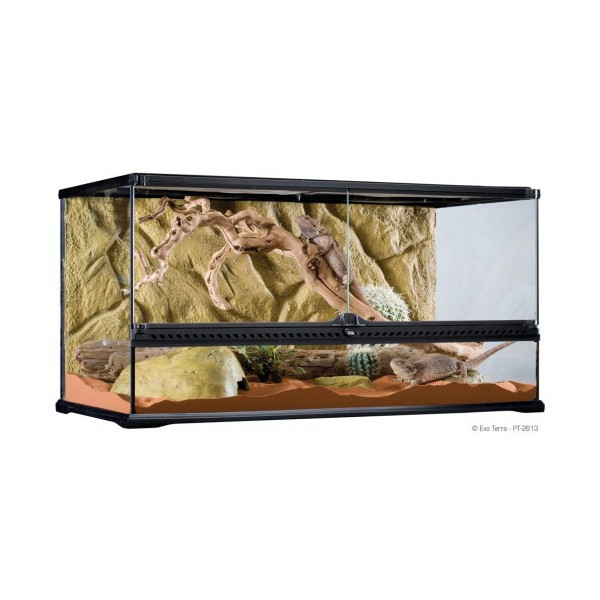 TERRARIOS CRISTAL EXO TERRA Gde. Wide 90X45X45cm