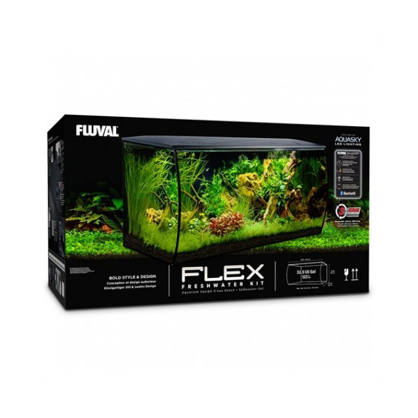 ACUARIO FLUVAL FLEX 123 LITROS