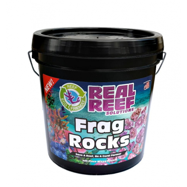 Real Reef Frag Rocks - 200 pcs
