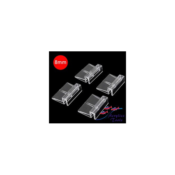 Soporte tapa acuario Pack 4 unids. 8mm