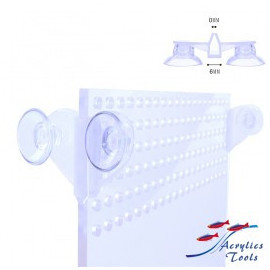 Soporte separador transparente Pack 2 unids.