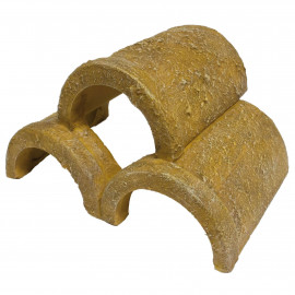 Ornamento tubería oxidada de ICA (7.8 cm)