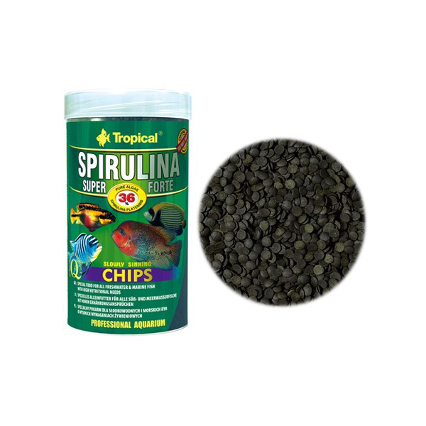 Super spirulina forte chips 250 ml